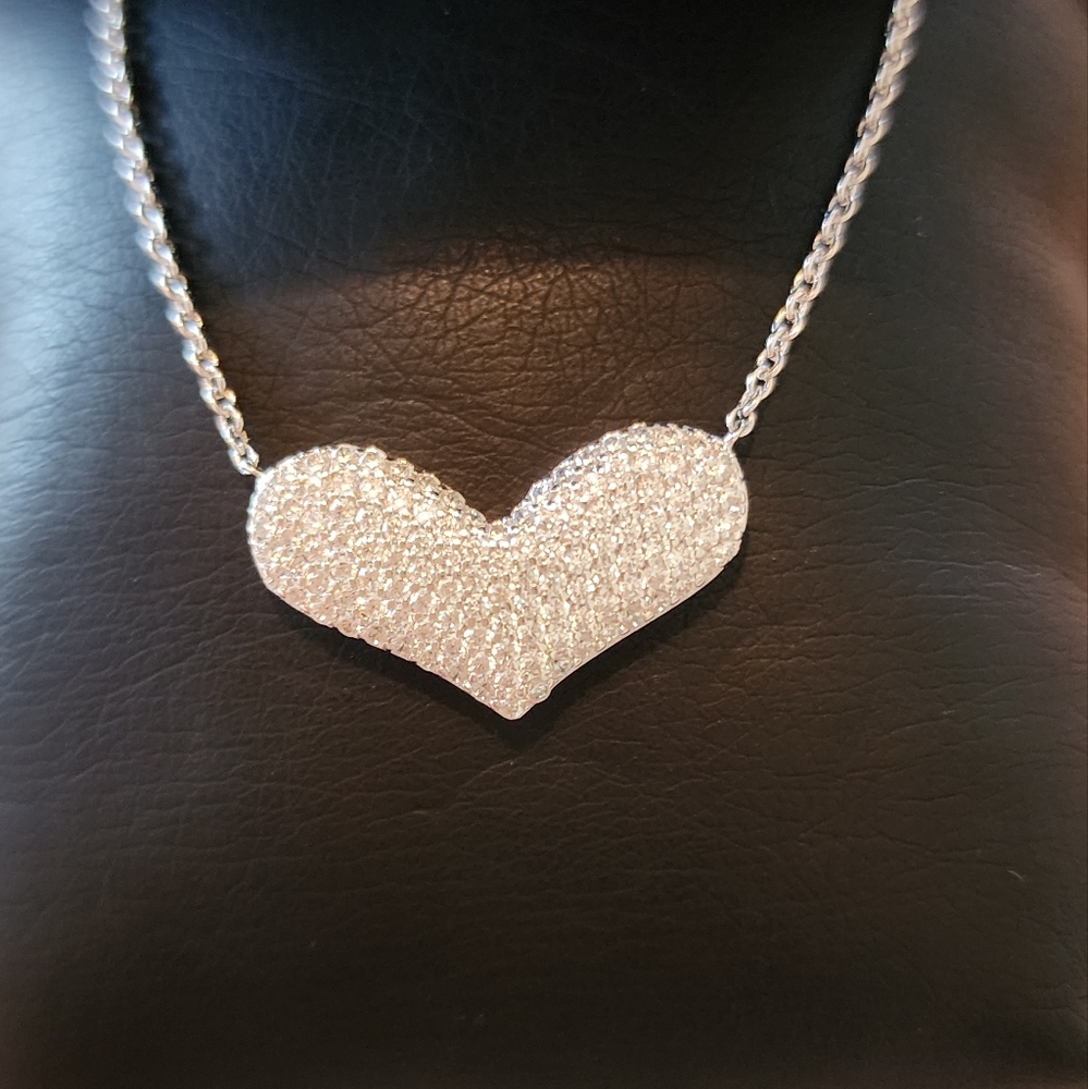 Lafonn Heart Necklace - Picture 3 of 10
